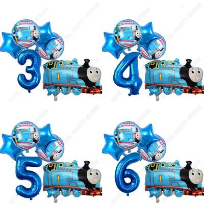 Extra-Large Cartoon Thomas Shaped Balloon Thomas The Train