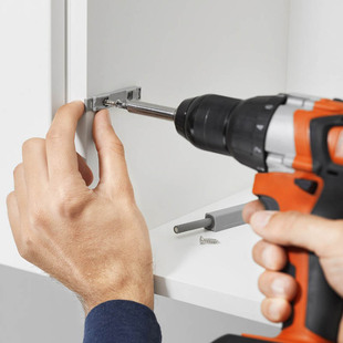 加长门碰自弹器 暗装 blum百隆反弹器柜门按压式 标准免拉手一字明装