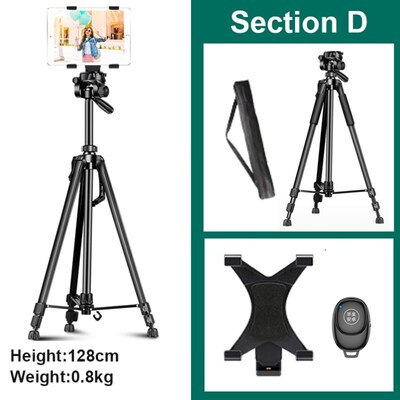 Tripod stand for Phone camera Holder mount Bluetooth remote