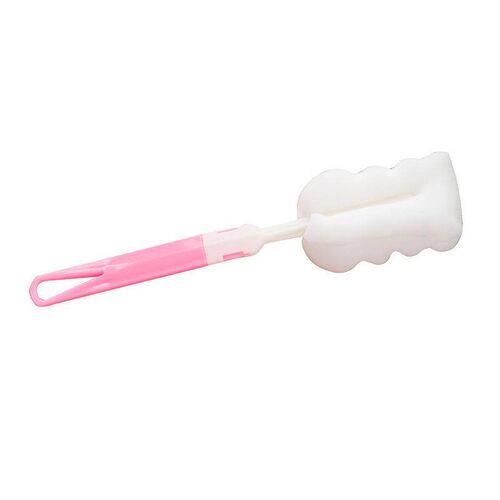 1PC Long Handle Baby Bottle Brush Soft Sponge Cup Brush Glas