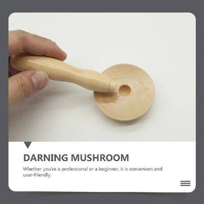Wooden Knitting Darning Tool Premium Wood Material No Burrs