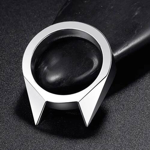NEW Outdoor Survival Self-Defense Ring Portable Mens Women