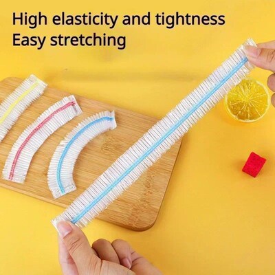 50/100/200pcs Saran Wrap Colorful Disposable Food ver Food G