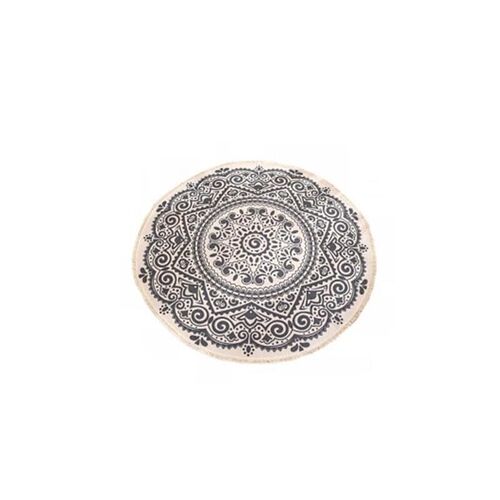 Morocco Round Carpet Bedroom Boho Tassel Rug Floor Mats