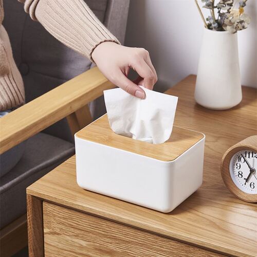 table napkin holder sanitary paper storage tissue box cover
