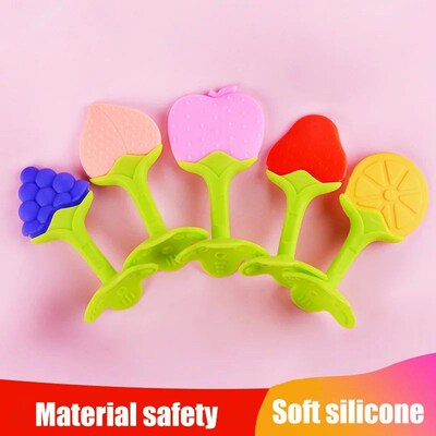 Teething Baby Toy Silicone Teether for Teeth Babies Accessor