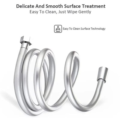 1.5/2/3M PVC Handheld Shower Head Hose Universal Flexible An