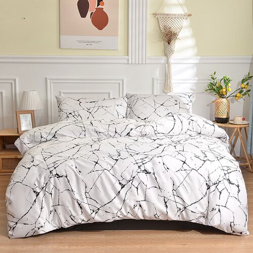 4pc bedding sets bedsheet duvet blanket cover pillowcase bed