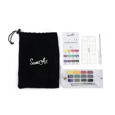 Watercolor paint brush painting book painting set套装