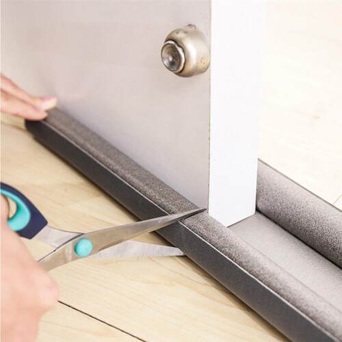 Windproof Seal Strip Draught Excluder Stopper Door Bottom Gu
