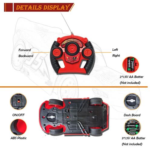 Children's Remote Control Car Toys,Cars-Racing Car Light