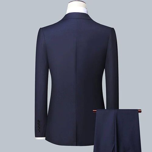 High quality business slim fitting suit set of 2 pieces men