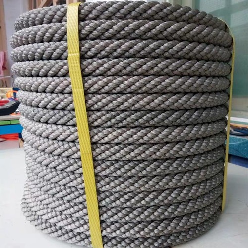 变色锦纶绳安全绳高空作业绳耐磨外墙清洗作业绳吊绳五股夹心硬绳