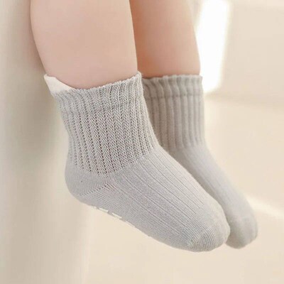 3 Pairs Kids Cotton Socks Boys and Girls Cute Comfy Breathab