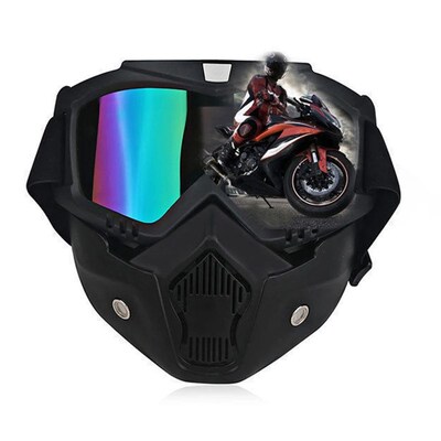 Goggle Mask Tactical Airsoft Field Hunting Motocross Protect