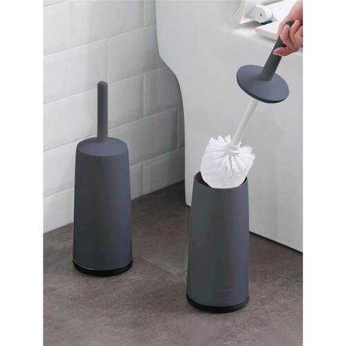Plastic Toilet Brush With Standing Base Long Handle Toilet C