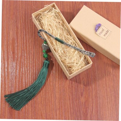 Chinese wind metal feather bookmark Birthday Teachers Day g