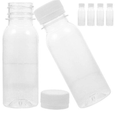 6 Pcs Water Bottles for Kids Milk Plastic Reusable with