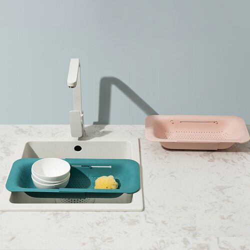 Sink Drain Hanger Drain Basket Retracle Plastic Wash Basin D