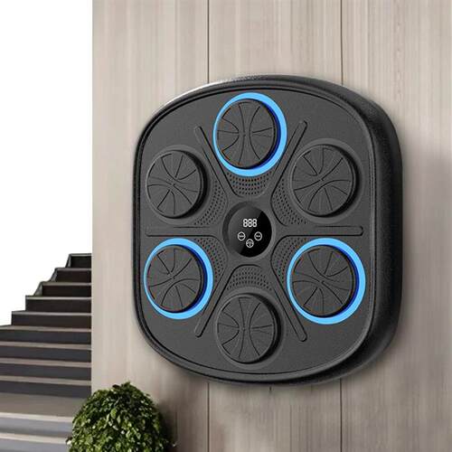 Music Boxing Machine Wall Target LED Lighted Smart Boxing Ga