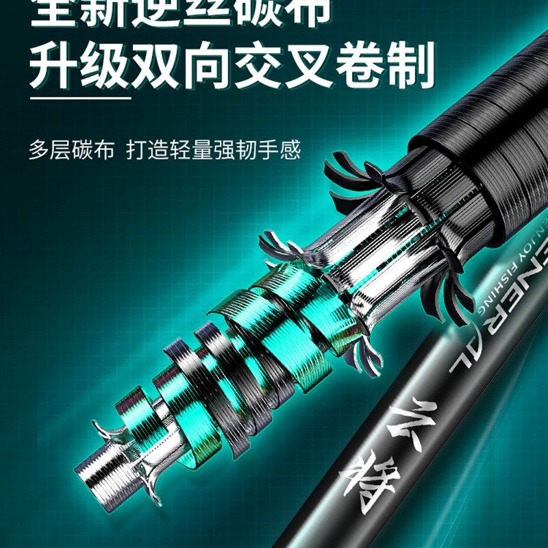 本诺抄网竿碳素超硬超轻抄网杆裸竿装折叠钓捞鱼网兜伸缩操网杆,户外/登山/野营/旅行用品,抄网,淘宝优惠券,粉丝福利购,淘宝优惠卷