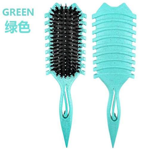 Large board wheat straw comb, massage bouncing comb comb