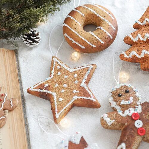 3D Christmas Tree Decoration Foam Ball Snowflake Christmas