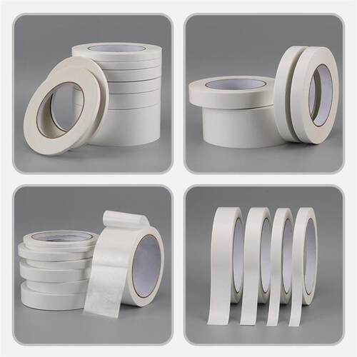 Double-sided tape with high-strength adhesive, ideal for stu