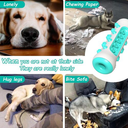 Dog Molar Toothbrush Toys Chew Cleaning Teeth Safe Puppy Den
