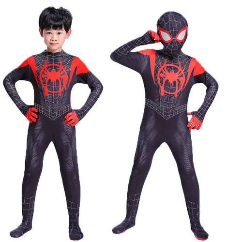 Gwen Spider Bodysuits for Kids Carnival Boys Game Dress Up C