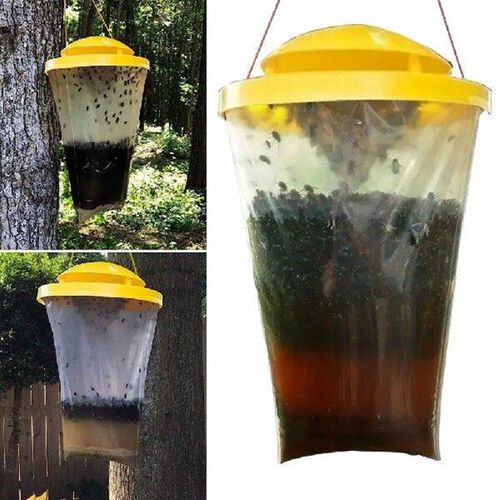 Trap Insect Bug Killer with Bait Outdoor Farm Fly Trap