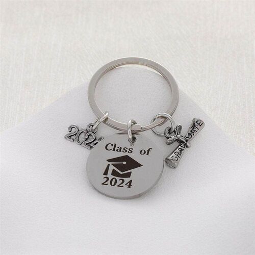 2024 keychain graduation season blessing gift class of 2024