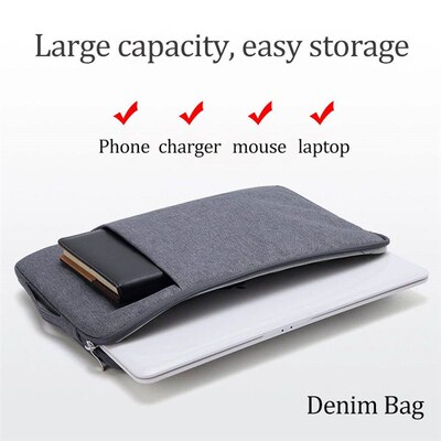 Laptop Bag for Macbook Air m2 Case  12 13.3 14 15  Inner Bla