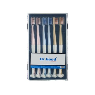 6 Count All-in-one Toothbrush & Tongue Cleaner