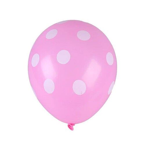 50 Pcs 12 Inch Dot Latex Balloon for Wedding Birthday Party
