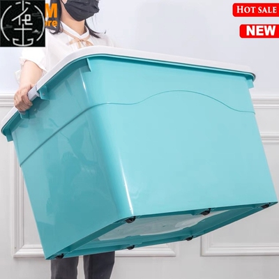 Large plastic storage box moving boxes packing quilt Storage