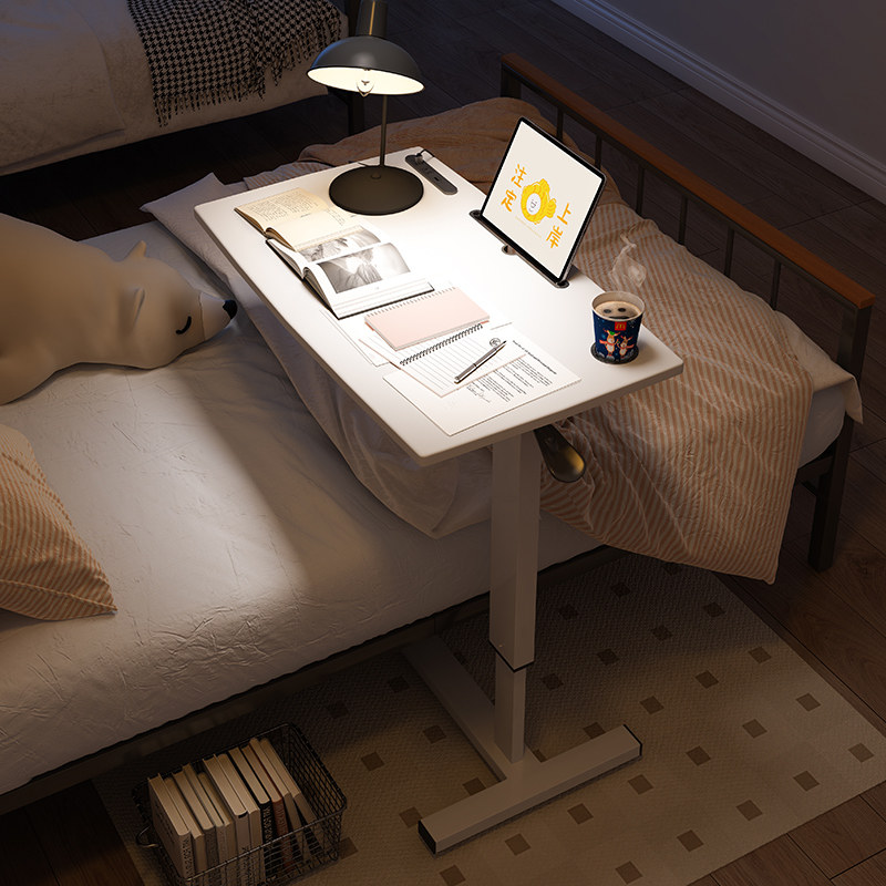 折叠考研移动床边升降书桌床上学习桌工作台可电脑桌卧室家用桌子,住宅家具,床边桌,淘宝优惠券,粉丝福利购,淘宝优惠卷