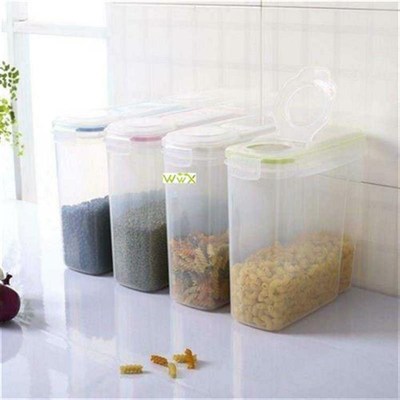 3 kitchen sealed cans cereal storage box storage container s