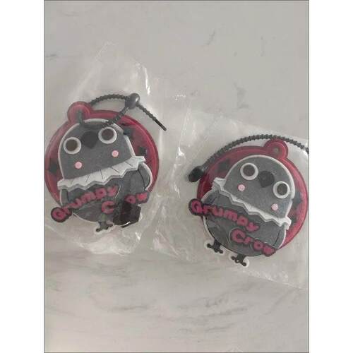 Cute Game Love and Deepspace Keychain Cartoon Crow Sylus Qin