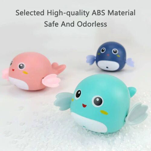 Summer Kids Bath Toys Clockwork Clownfish & Dolphins Swimmin