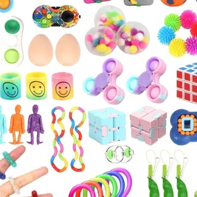 Random Mystery Fidget Toys Bag Pack for Kids Cheap Sensory T