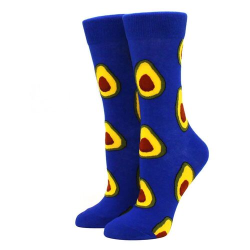 Hot Sale Colorful Womens Cotton Crew Socks Funny Banana Cat