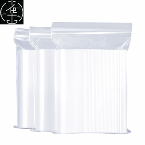 100Zip Lock Snack Bean Seed Candy Ziplock Bag Plastic Bags