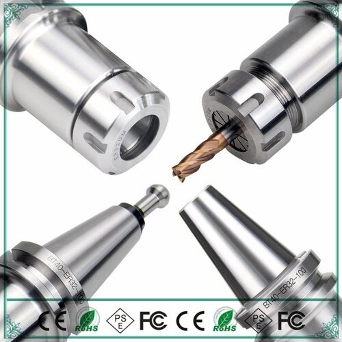 New Spindle B40 ER40 100L High Precision Full Grinding White