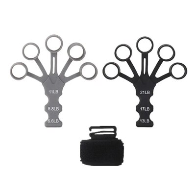 Silicone Finger Gripster Grip Exerciser Finger Strengthener