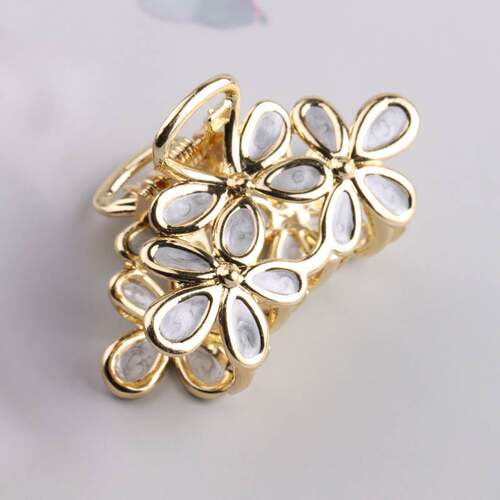 .Simple ins tend flower clip hair clip back head fashion all