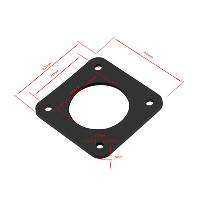 Nema 17 Stepper Motor Damper Silicone shock absorber Reprap