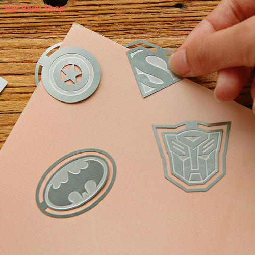 Creative Cartoon Metal Book Markers Bookmark For Books Paper