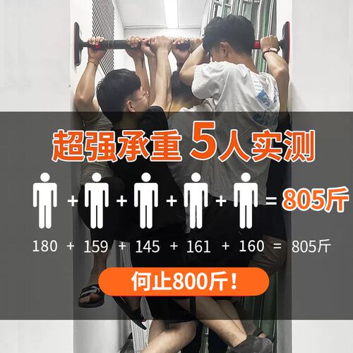 Home indoor pull-up bar, family childrens no-drilling door