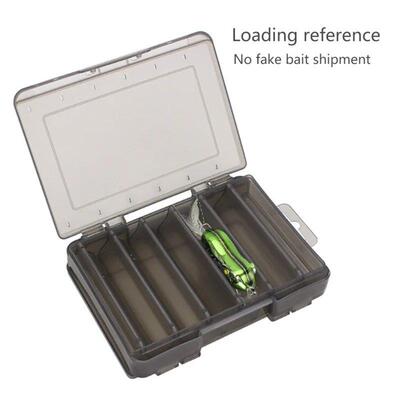Fishing Lure Box Tackle Box Double-decker Sub-bait Box Porta
